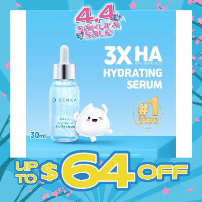 SENKA - Deep Moist 3X HA Hydrating Serum (Suitable for All Skin Types) 30ml