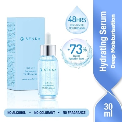 SENKA Deep Moist 3X HA Hydrating Serum (Suitable for All Skin Types) 30ml