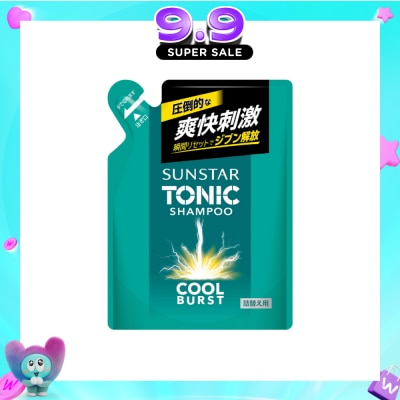 SUNSTAR - Tonic Cool Burst Shampoo Refill 340ml image