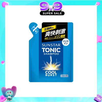 SUNSTAR - Tonic Cool Burst 2-in-1 Shampoo with Conditioner Refill 340ml image