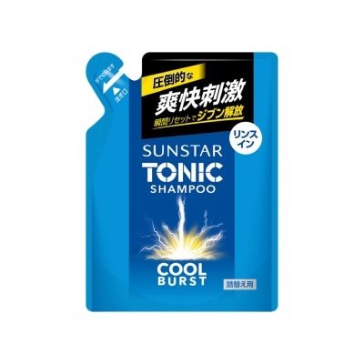 SUNSTAR - Tonic Cool Burst 2-in-1 Shampoo with Conditioner Refill 340ml