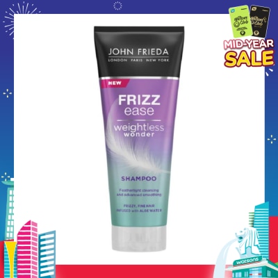 JOHN FRIEDA Frizz Ease Weightless Wonder Shampoo (For Frizzy Fine Hair) 250ml