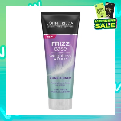 JOHN FRIEDA Frizz Ease Weightless Wonder Conditioner (For Frizzy Fine Hair) 250ml