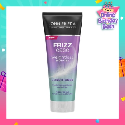 JOHN FRIEDA Frizz Ease Weightless Wonder Conditioner (For Frizzy Fine Hair) 250ml