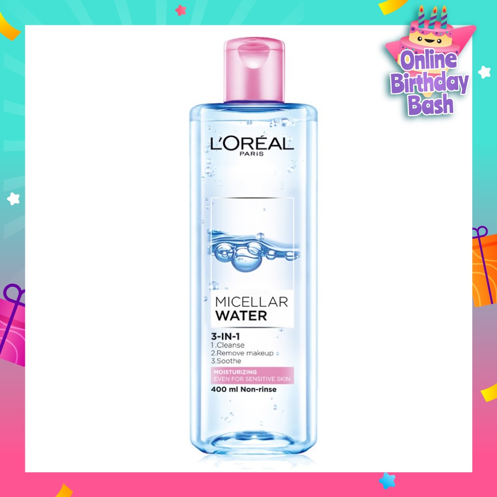 Micellar Water Moisturizing (Pink Bottle) 400ml