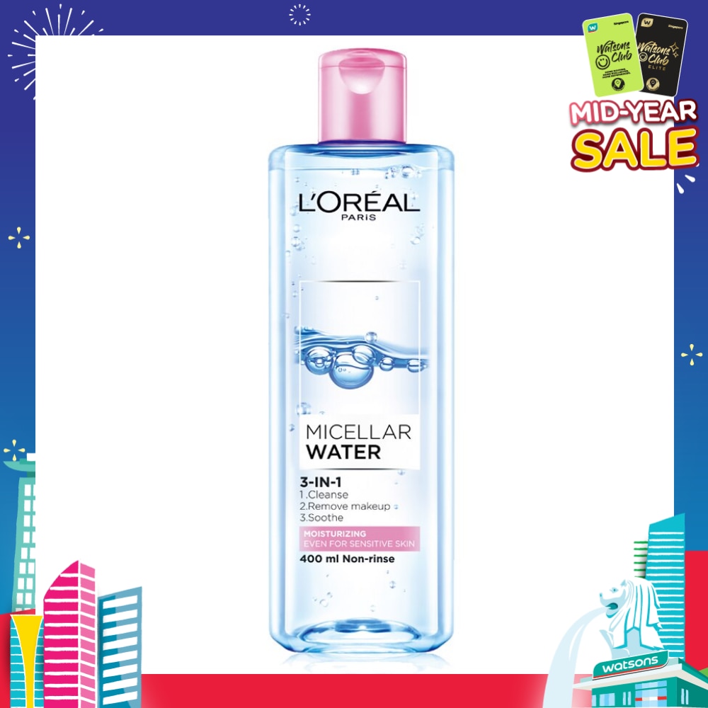 Micellar Water Moisturizing (Pink Bottle) 400ml