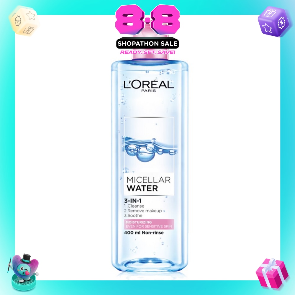 Micellar Water Moisturizing (Pink Bottle) 400ml