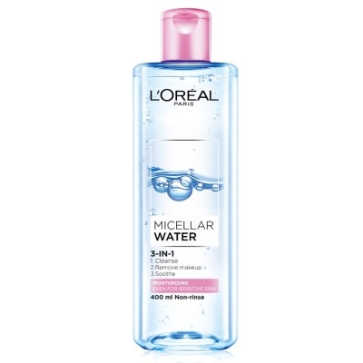 LOREAL PARIS DERMO EXPERTISE Micellar Water Moisturizing (Pink Bottle) 400ml