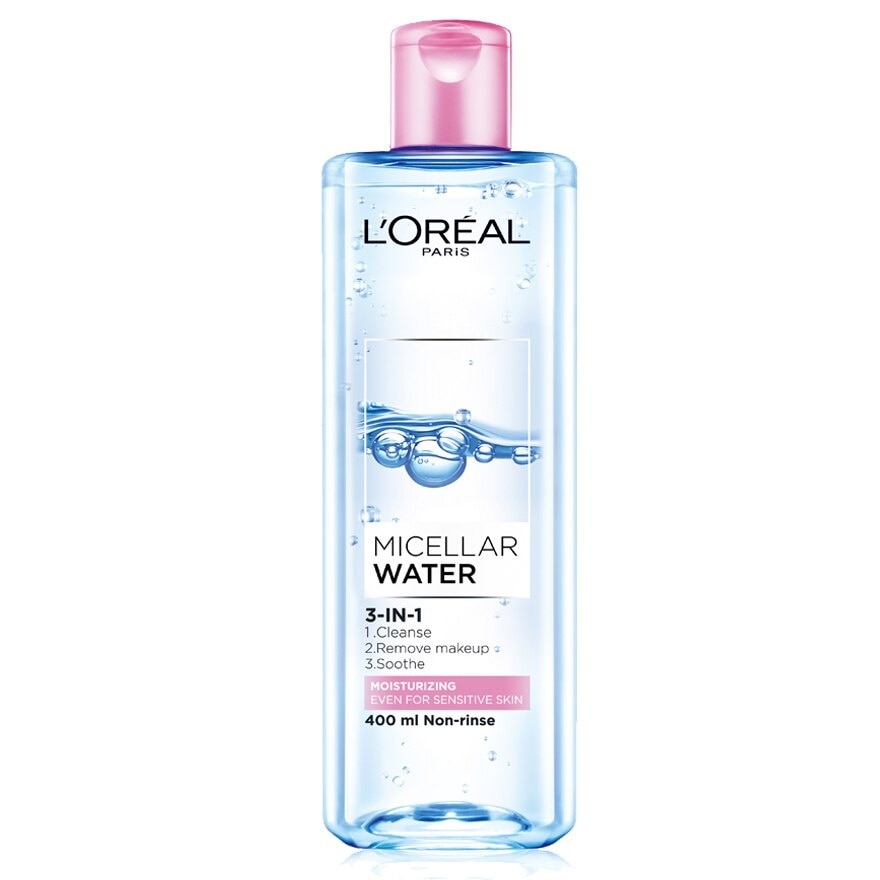 Micellar Water Moisturizing (Pink Bottle) 400ml