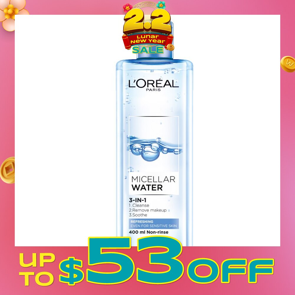 Micellar Water Refreshing (Blue Bottle) 400ml