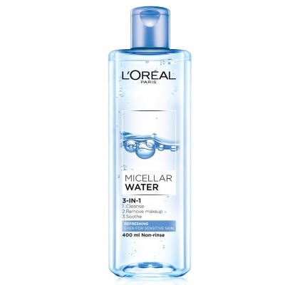 LOREAL PARIS DERMO EXPERTISE Micellar Water Refreshing (Blue Bottle) 400ml