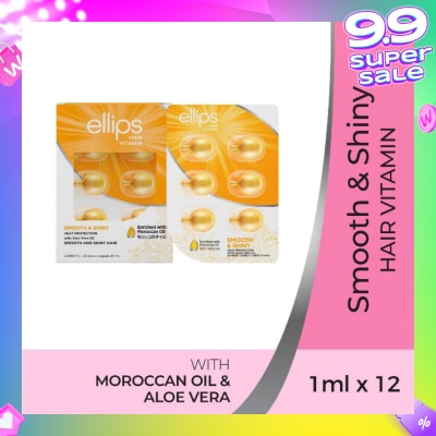 ELLIPS Hair Vitamins Smooth & Shiny 12s