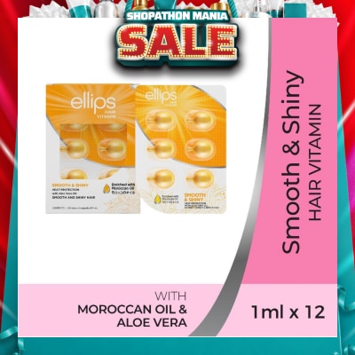 ELLIPS - Hair Vitamins Smooth & Shiny 12s