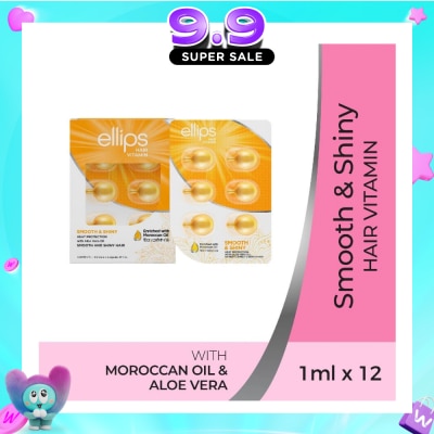 ELLIPS - Hair Vitamins Smooth & Shiny 12s image