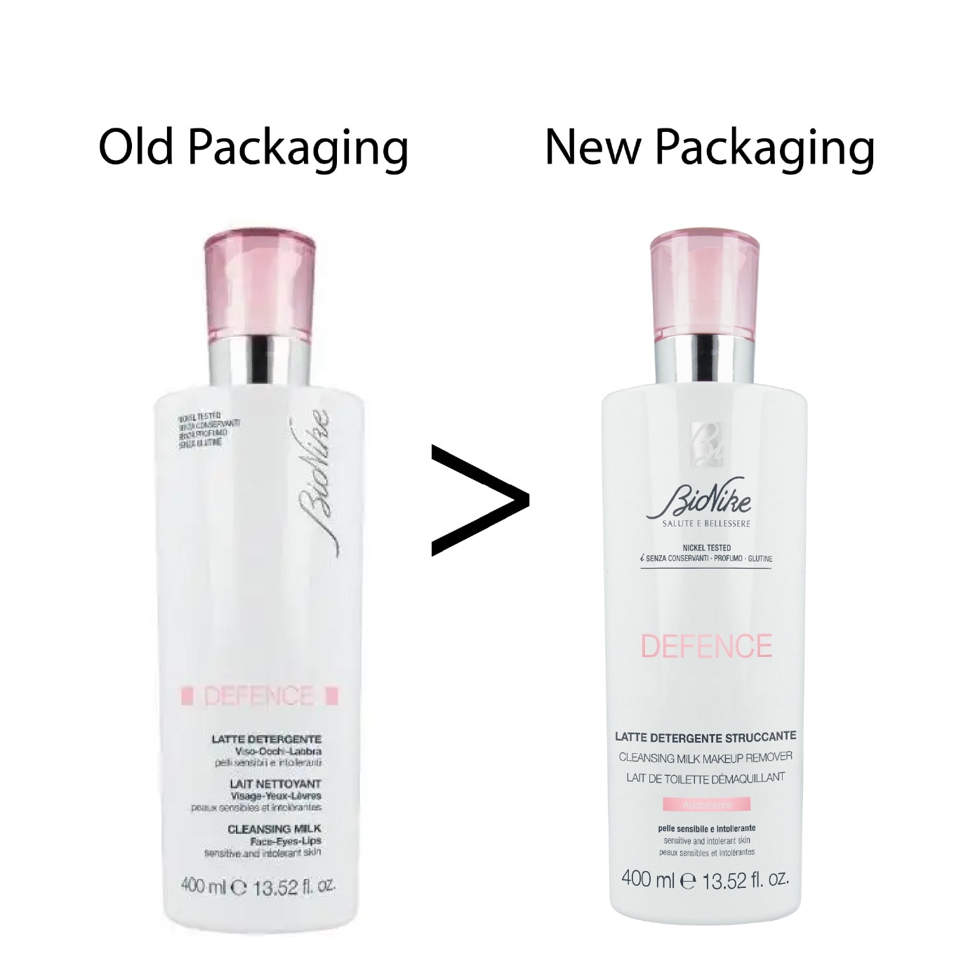 Defence Cleansing Milk Makeup Remover 400ml