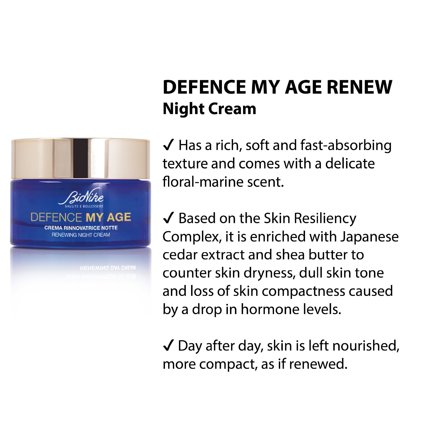 Defence My Age Renew Night Cream 50ml