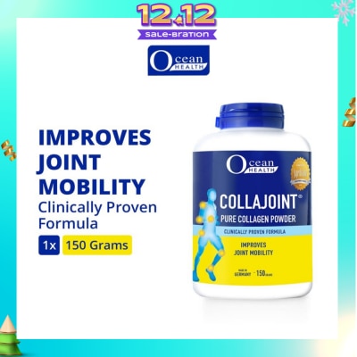 OCEAN HEALTH Collajoint Pure Collagen Powder (Supports Joint Mobility, Flexibility and Cartilage Health + Collagen Peptides) 150g