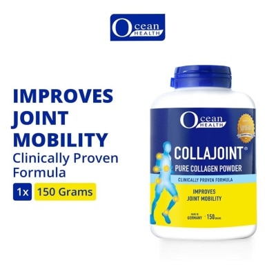 OCEAN HEALTH Collajoint Pure Collagen Powder (Supports Joint Mobility, Flexibility and Cartilage Health + Collagen Peptides) 150g