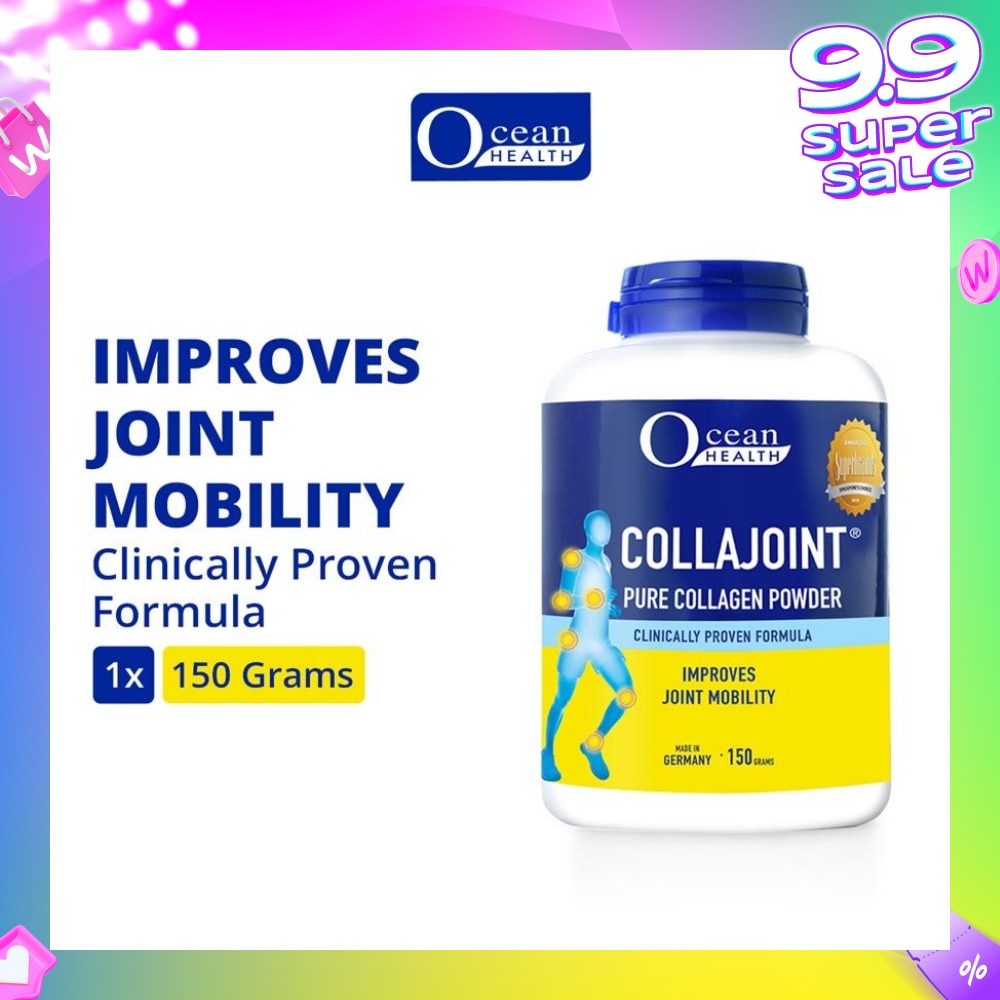 Collajoint Pure Collagen Powder (Supports Joint Mobility, Flexibility and Cartilage Health + Collagen Peptides) 150g
