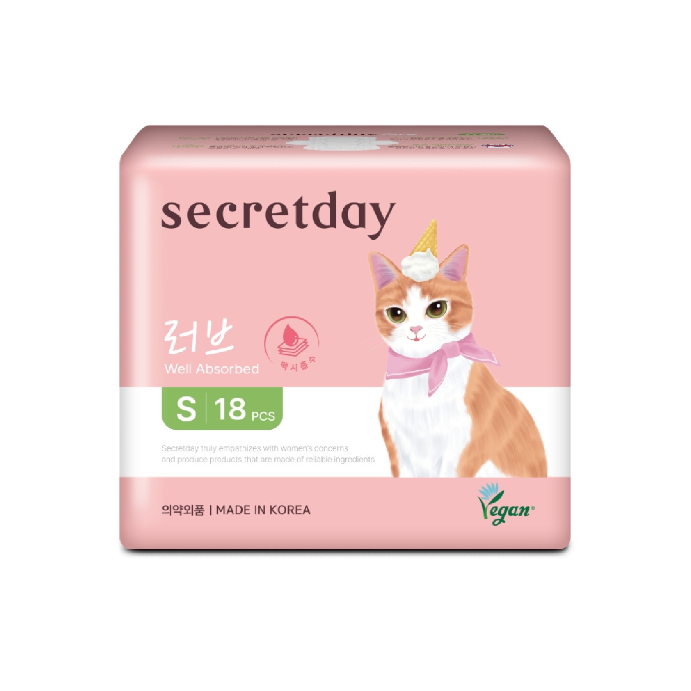 Love Plus Small (S) 21cm Sanitary Pad 18s