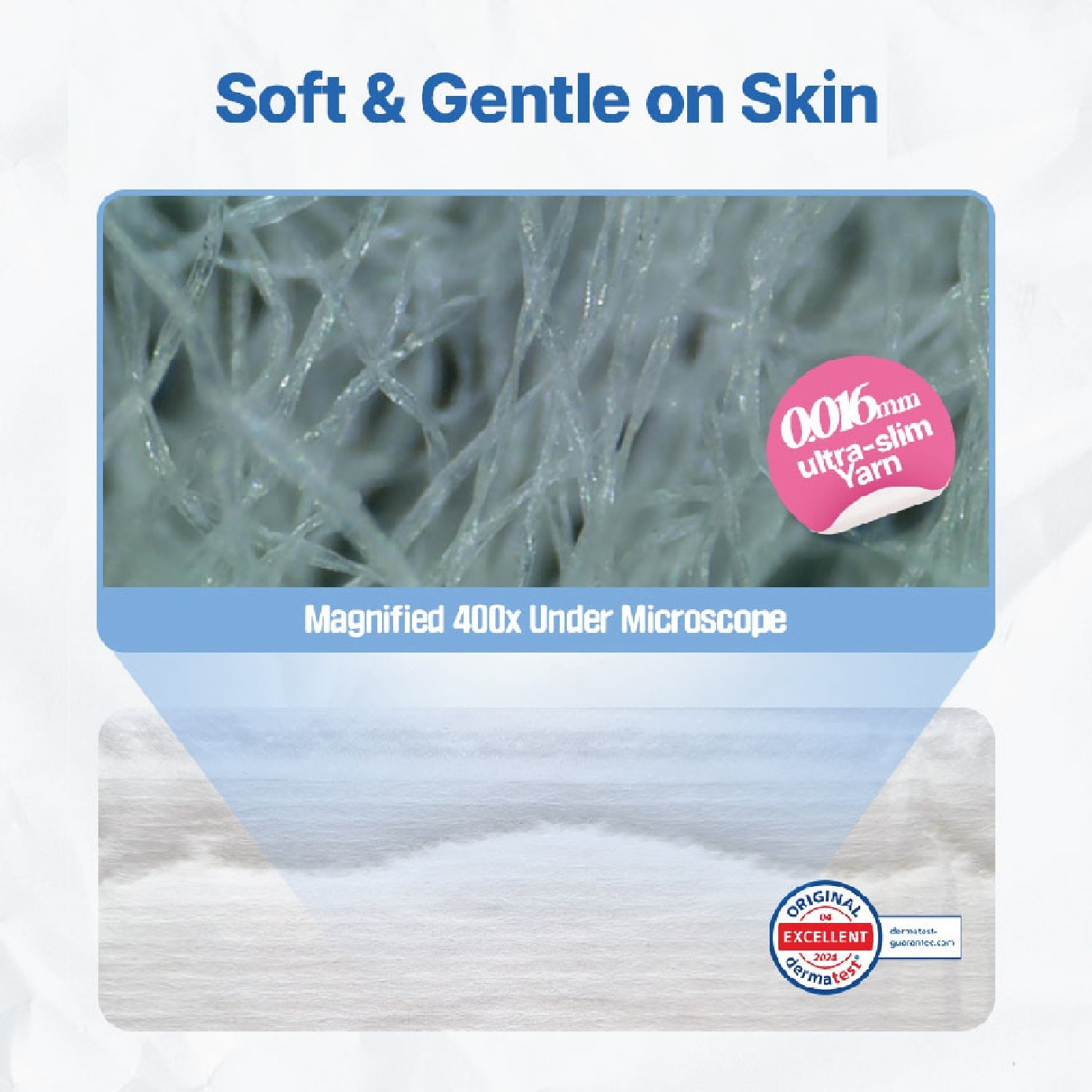 Pure Cotton Slim-Fit Large (L) 29cm Sanitary Pad 14s