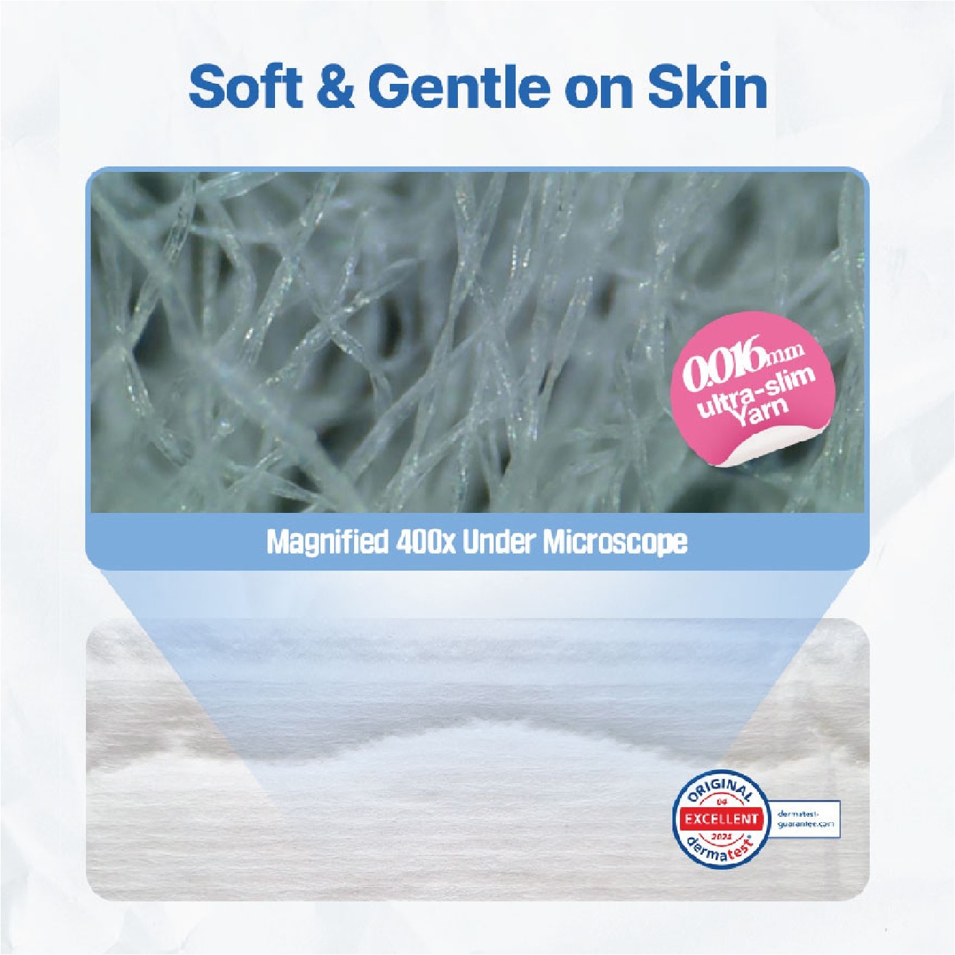 Pure Cotton Slim-Fit Overnight 36cm Sanitary Pad 10s