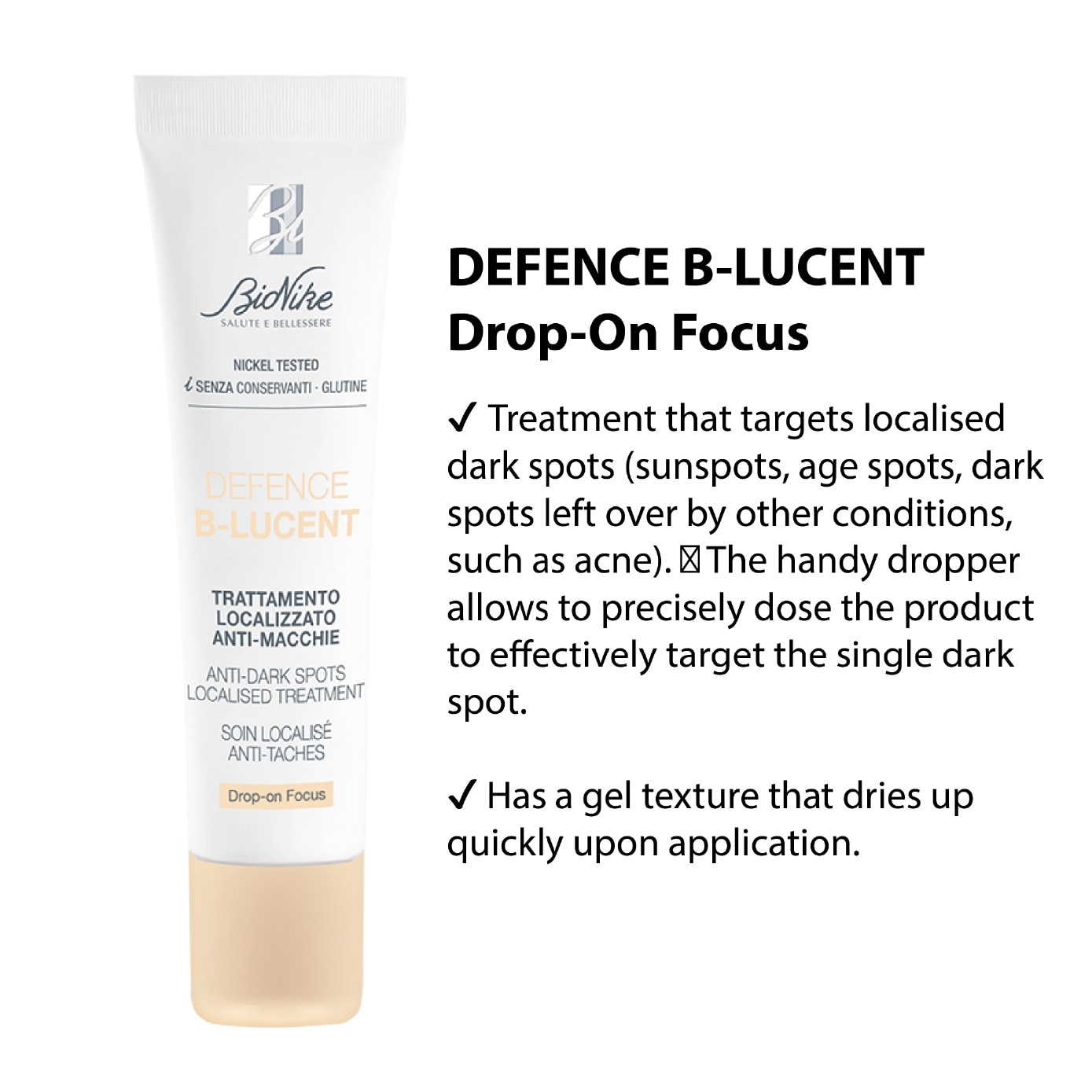 Defence B-Lucent Drop-On Focus Anti-Dark Spots Treatment 15ml