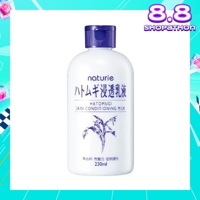 NATURIE Skin Conditioning Milk Fragrance Free Emulsion Bodywash (Deep Moisturising) 230ml