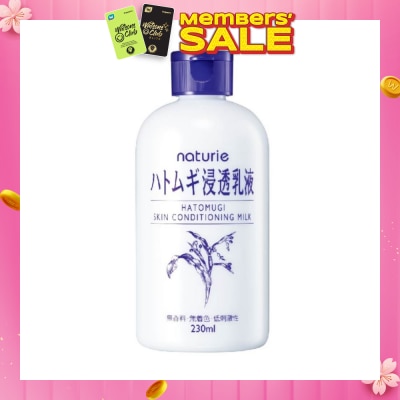 NATURIE Skin Conditioning Milk Fragrance Free Emulsion Bodywash (Deep Moisturising) 230ml