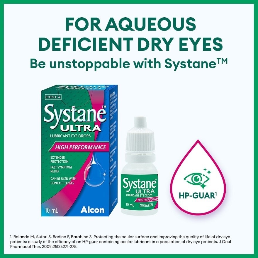 Systane Ultra High Performance Lubricant Eye Drops 10ml<BR>