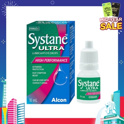 ALCON Systane Ultra High Performance Lubricant Eye Drops 10ml
