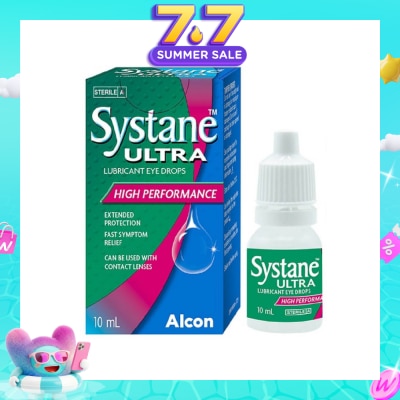 ALCON - Systane Ultra High Performance Lubricant Eye Drops 10ml