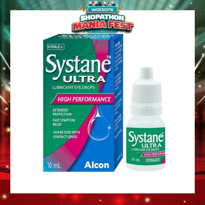 ALCON - Systane Ultra High Performance Lubricant Eye Drops 10ml