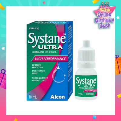 ALCON Systane Ultra High Performance Lubricant Eye Drops 10ml