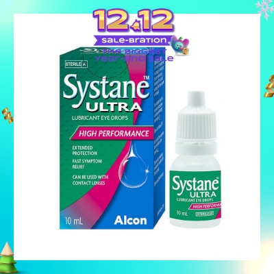 ALCON Systane Ultra High Performance Lubricant Eye Drops 10ml