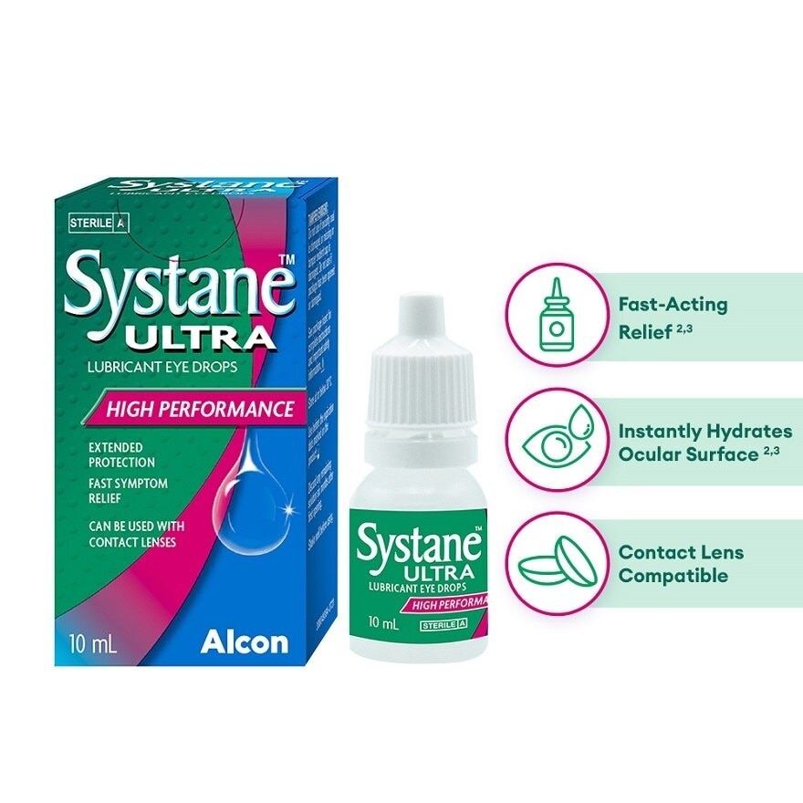 Systane Ultra High Performance Lubricant Eye Drops 10ml<BR>