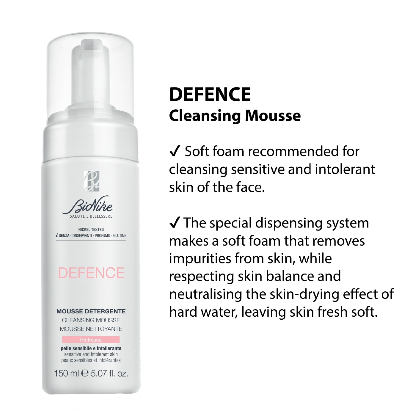 Defence Cleansing Mousse 150ml