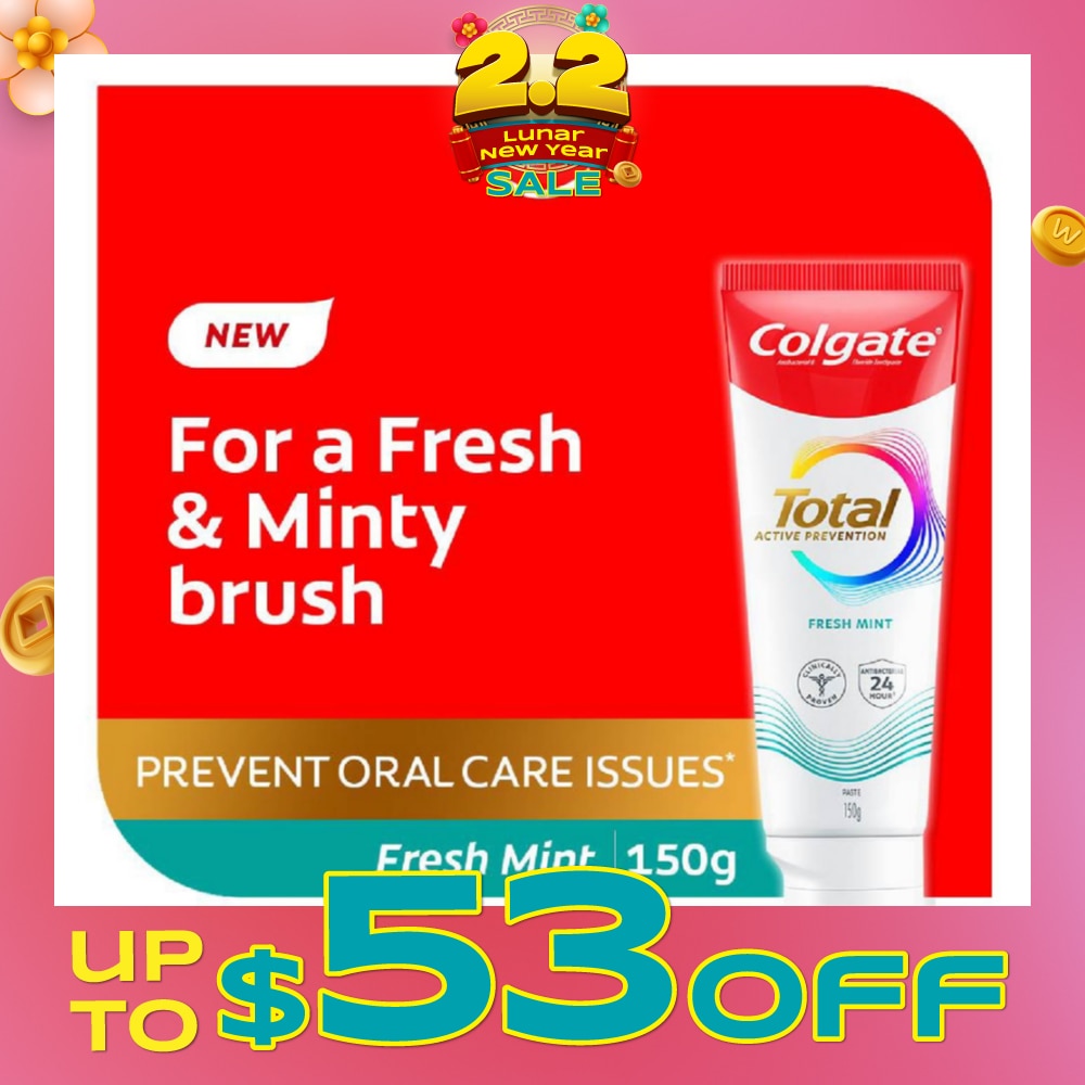 Total Active Prevention Toothpaste Fresh Mint 150g