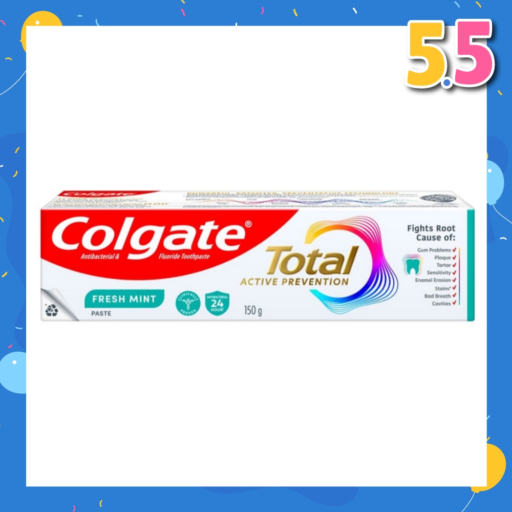 Total Active Prevention Toothpaste Fresh Mint 150g
