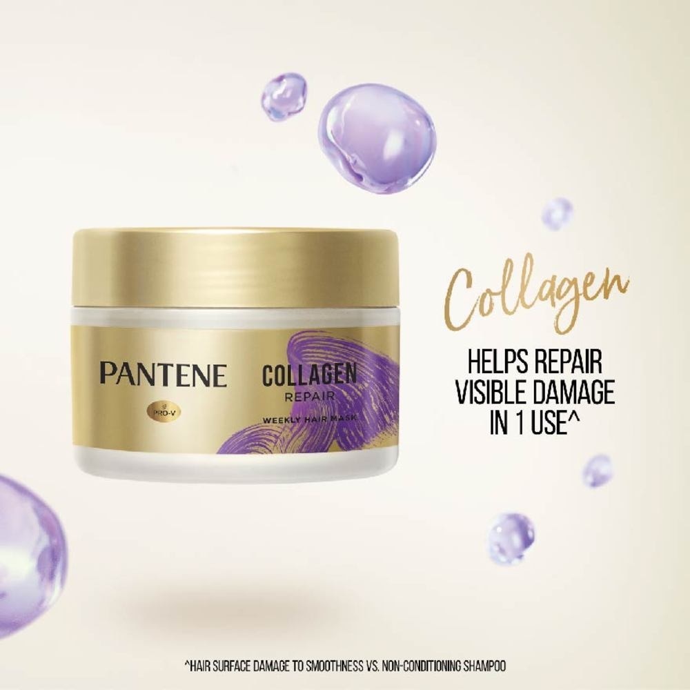 Collagen Repair Weekly Hair Mask (Transformed Dry & Damaged Hair to Smooth & Nourished Hair) 170ml