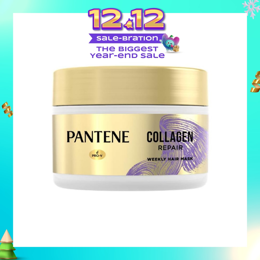 Collagen Repair Weekly Hair Mask (Transformed Dry & Damaged Hair to Smooth & Nourished Hair) 170ml