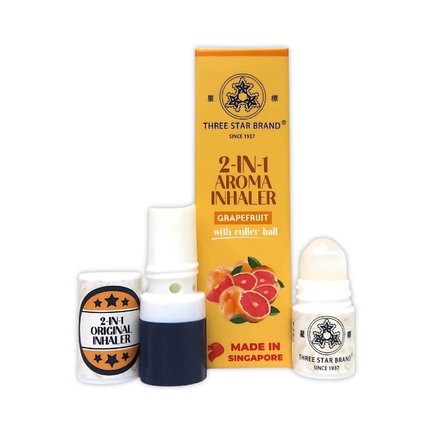 Aroma Inhaler 2-in-1 Grapefruit 2ml