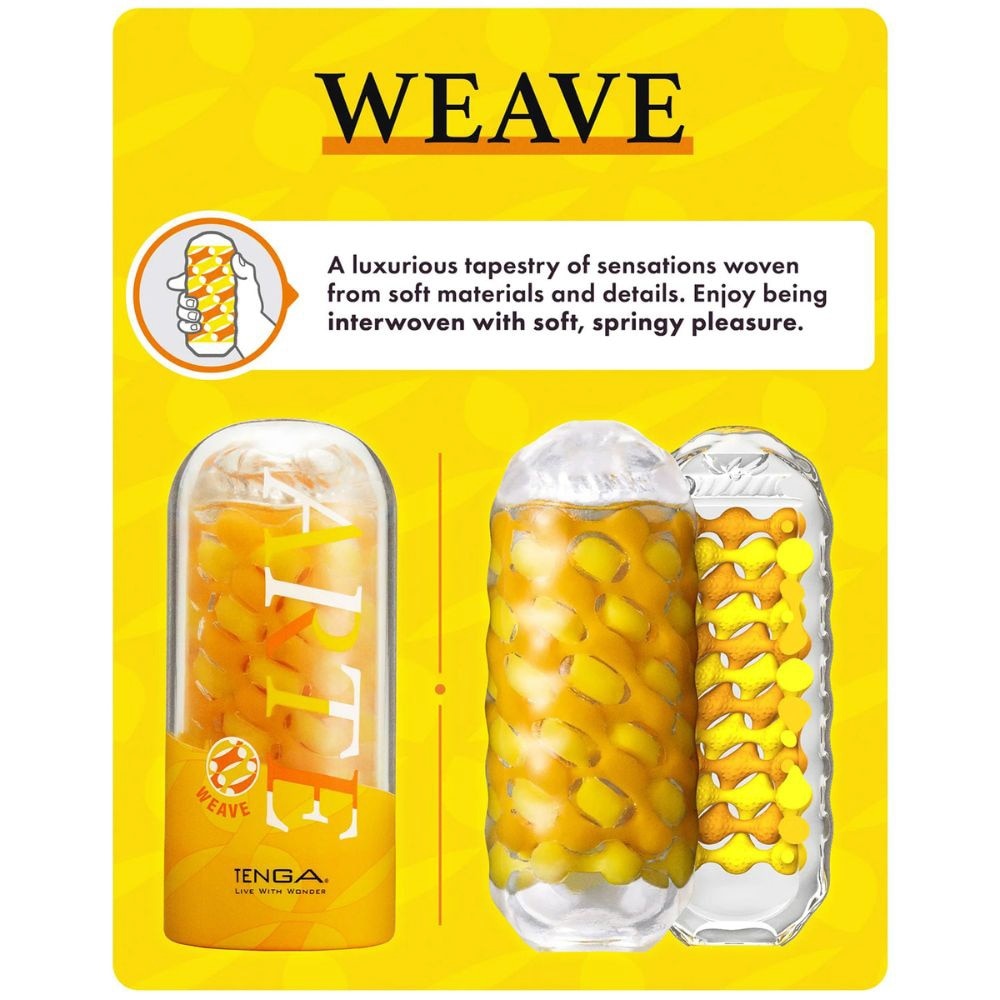 Arte Weave Reusable Male Masturbator 1s