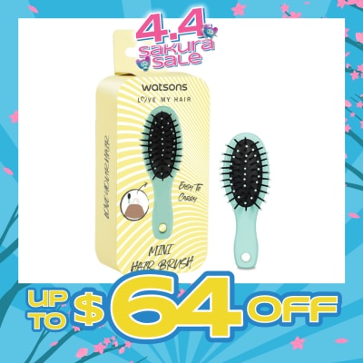 WATSONS - Detangle Hair Brush Mint 1s