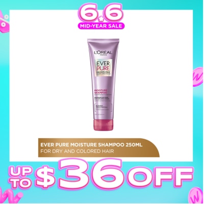 LOREAL PARIS HAIR EXPERT -  Hair Expertise EverPure Moisture Shampoo 250ml