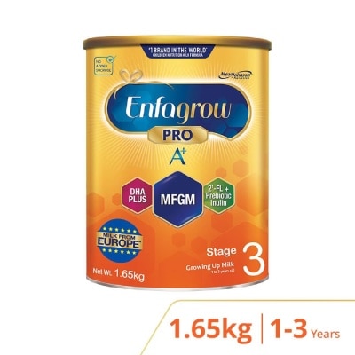 ENFAGROW PRO A+ Milk Powder Formula for Children DHA+ Stage 3 (For 1yr - 3yr old) 1.65kg