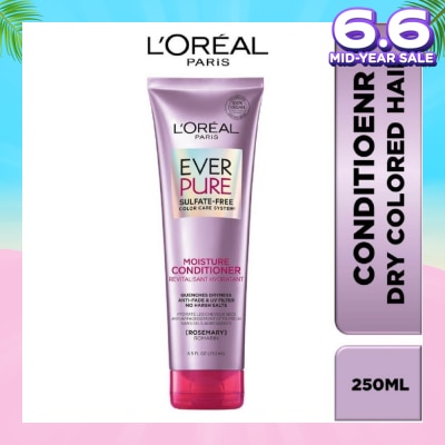L'OREAL PARIS HAIR EXPERT EverPure Moisture Sulfate-free Conditioner (For Dry & Colored Hair) 250ml