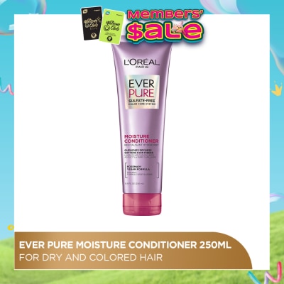 LOREAL PARIS HAIR EXPERT - EverPure Moisture Sulfate-free Conditioner (For Dry & Colored Hair) 250ml