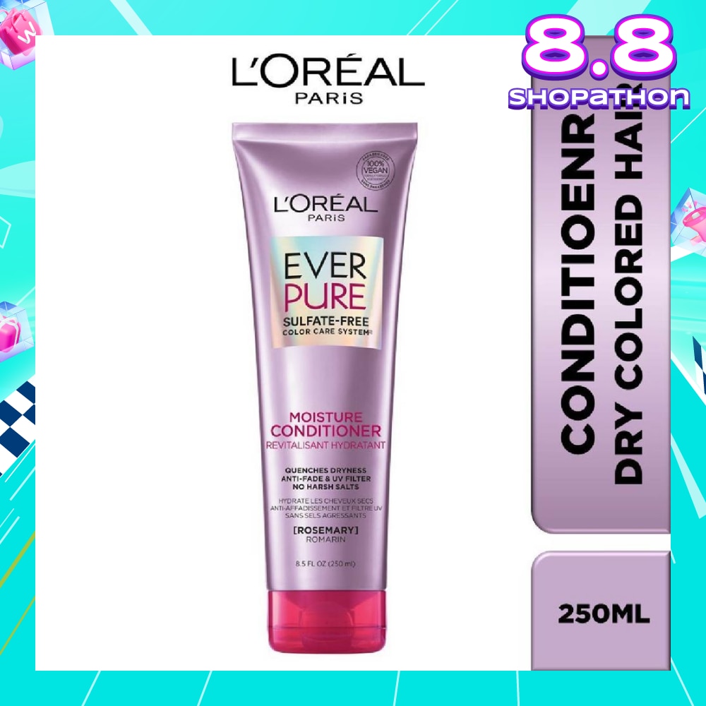 EverPure Moisture Sulfate-free Conditioner (For Dry & Colored Hair) 250ml