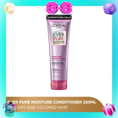 LOREAL PARIS HAIR EXPERT - EverPure Moisture Sulfate-free Conditioner (For Dry & Colored Hair) 250ml
